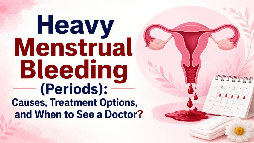 Heavy Menstrual Bleeding causes, Treatment Options and when to see a doctor